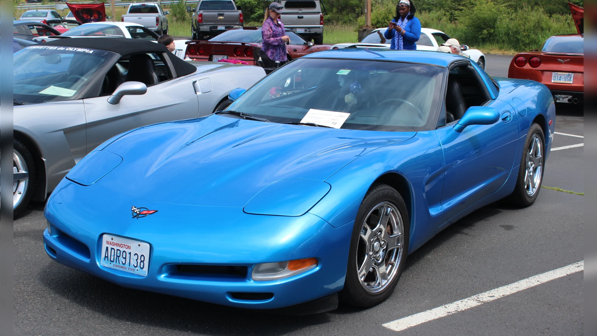 Click to Enlarge-Esc to Close Corvette Generations/C5/C5 1999 Nassau Blue -Cooley.webp